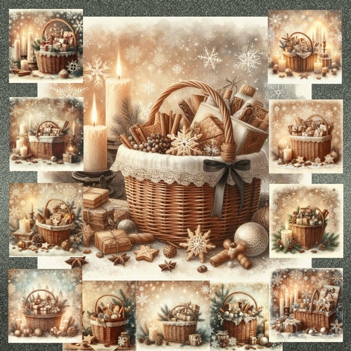 Festive Gift Basket 