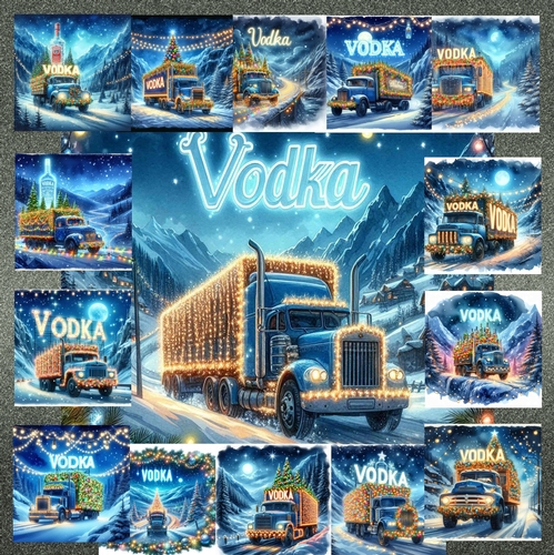 Christmas Vodka Truck 