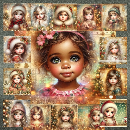 Little Christmas Girl 