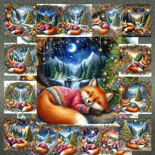 Sleepy Hallow Christmas Fox