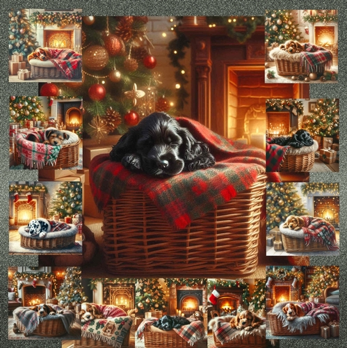 Festive Snooze Pups 3