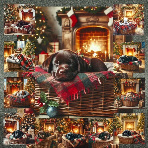Festive Snooze Pups 5