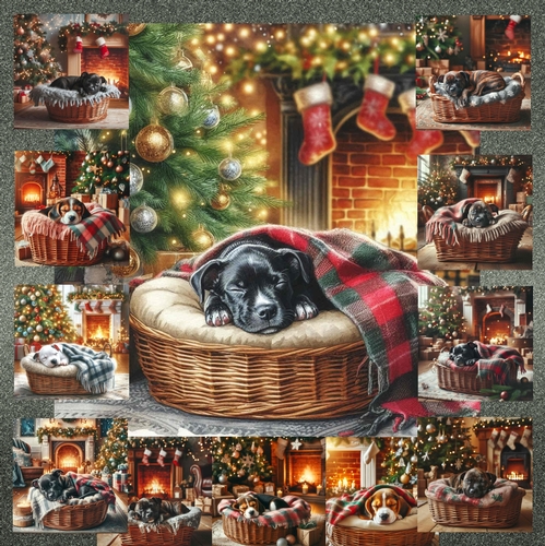 Festive Snooze Pups 11
