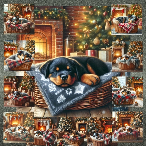 Festive Snooze Pups 15