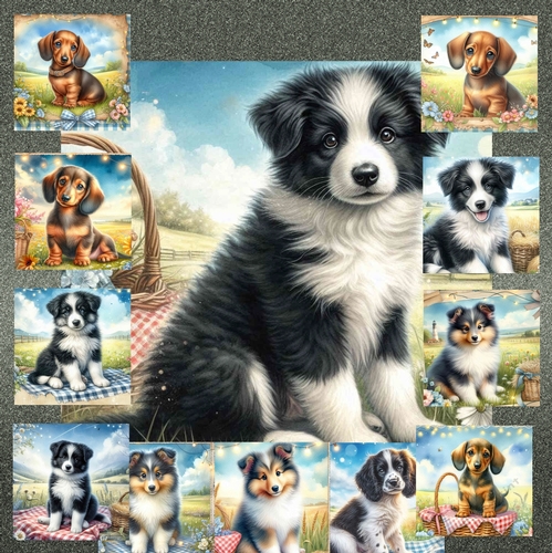 Spring Picnic Pups 5