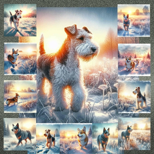 Frosty Paws at Dawn 3