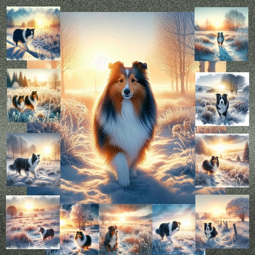 Frosty Paws at Dawn 4