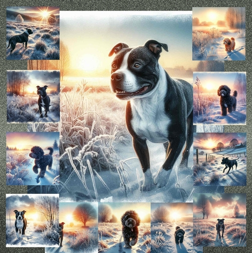 Frosty Paws at Dawn 7