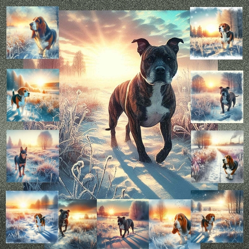 Frosty Paws at Dawn 8