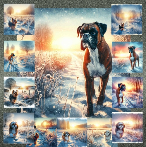 Frosty Paws at Dawn 10