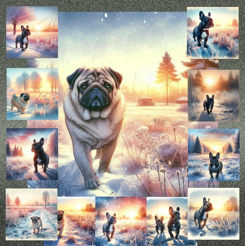 Frosty Paws at Dawn 12