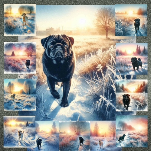 Frosty Paws at Dawn 13