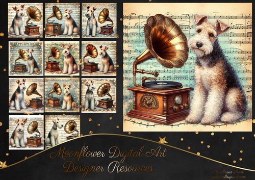 Gramophone Dog