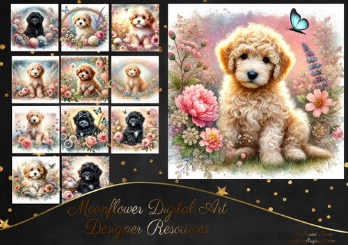 Spring Floral Pups 6
