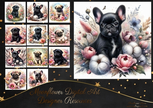 Spring Floral Pups 11