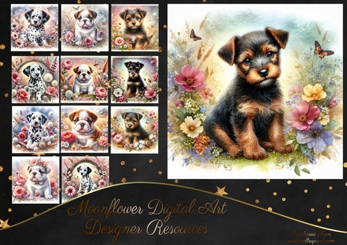 Spring Floral Pups 13
