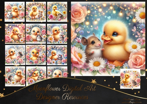 Floral Ducky 