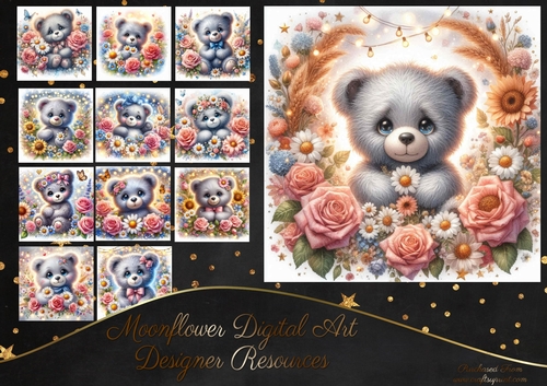 Floral Teddy