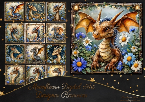 Forget Me Knot Dragons