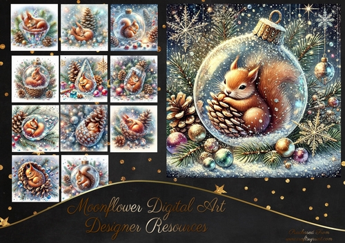 Pine Cone Squirrel 