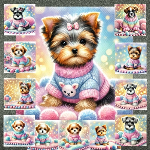 Sweet Pom Pom Pups 10
