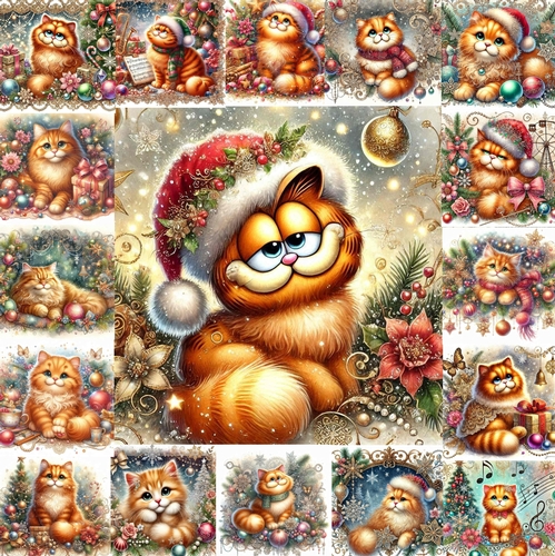 Festive Cat Bundle 2