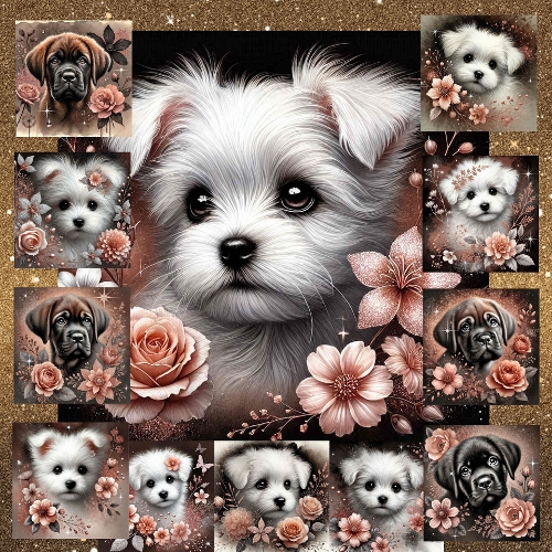 Peach Fizz Pups 1