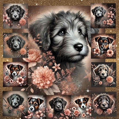 Peach Fizz Pups 6