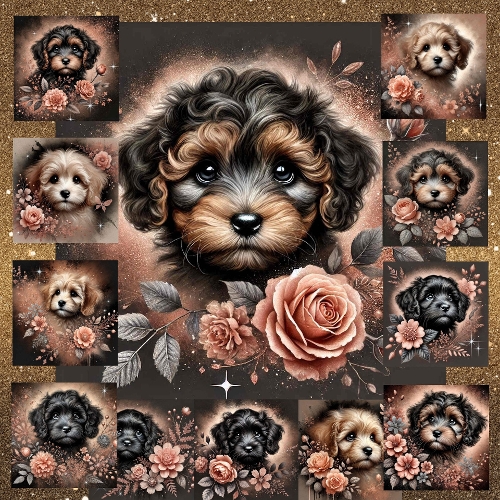 Peach Fizz Pups 7