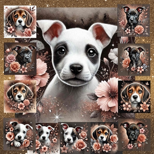Peach Fizz Pups 8