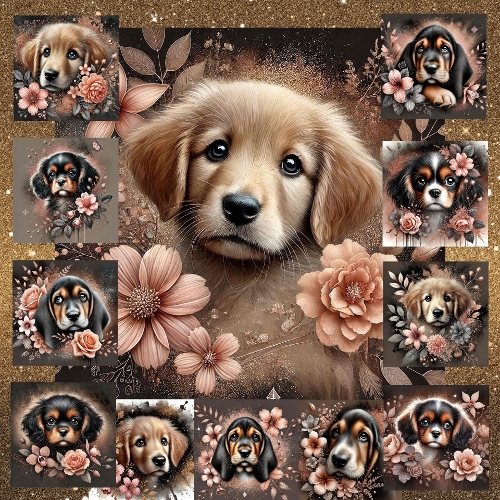Peach Fizz Pups 9