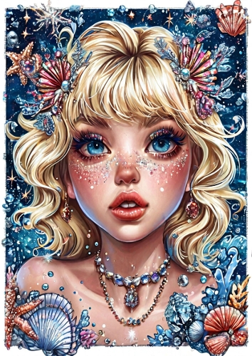 Beautiful Ocean Wave  Girl 1