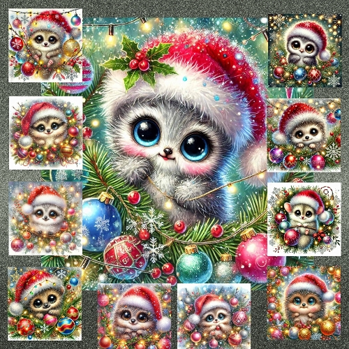 Cute Christmas Critters
