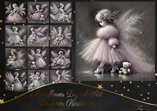 Lilac Feather Fizz Girls 2