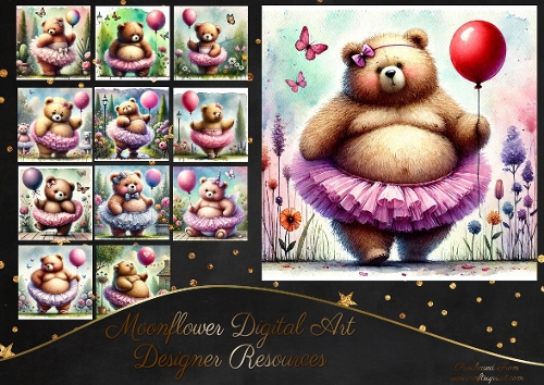 Whimsical Tutu Teddy
