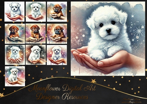 Palmful of Puppy Love 1