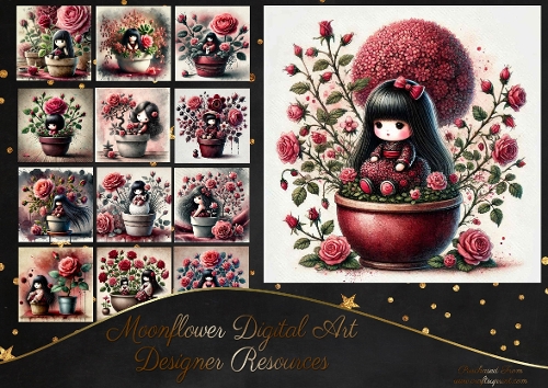 Flower Pot Doll
