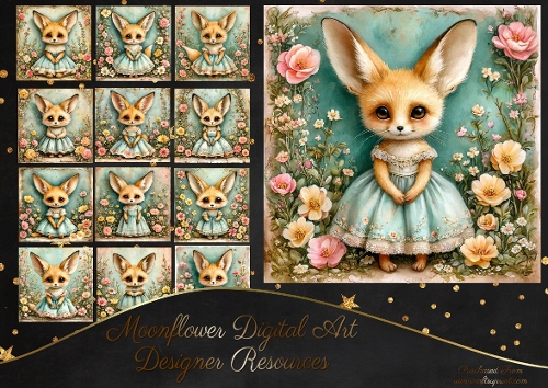 Floral Fox