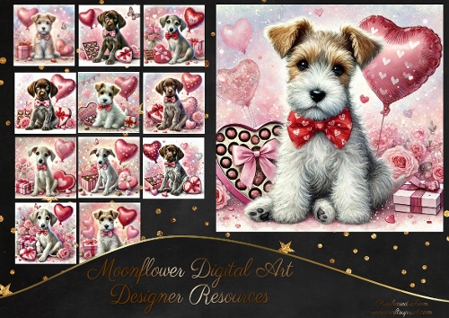 Valentine Love Pups 2