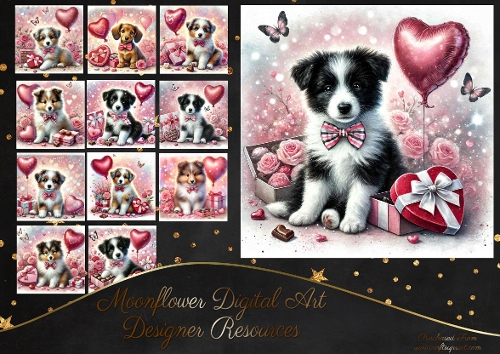 Valentine Love Pups 4