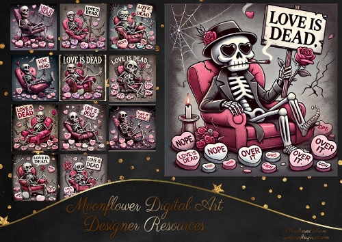Anti Valentine Love Is Dead