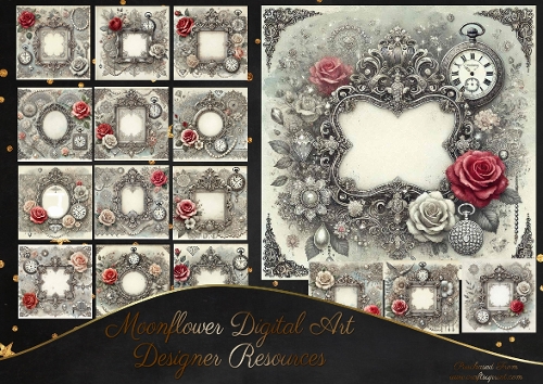 Floral Silver 2