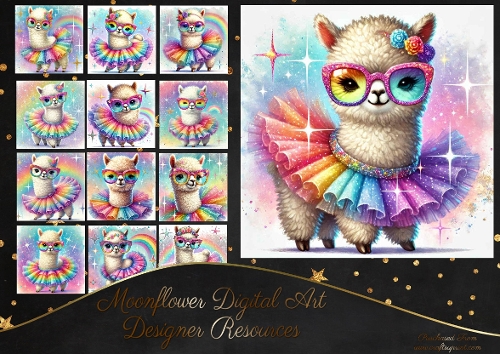 Rainbow Alpaca 
