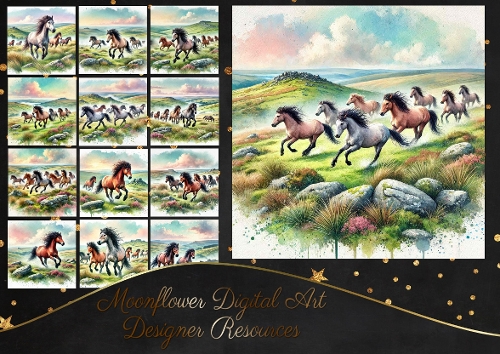 Dartmoor Ponies