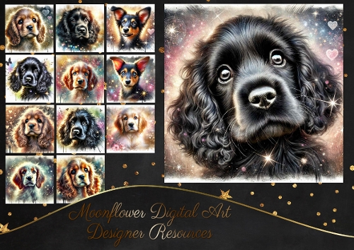 Sparkle Heart Pups 15