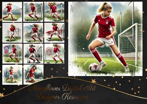 Football Girl CUSTOMER REQUEST