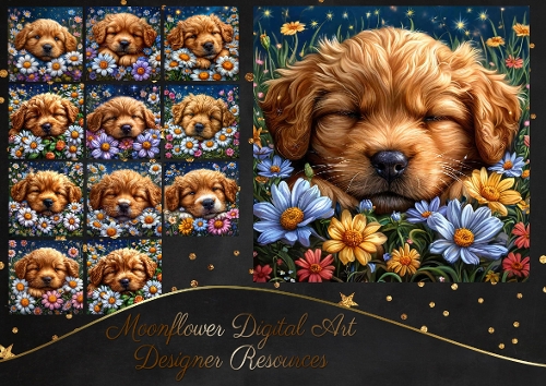 Floral Pups