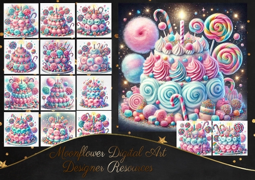 Candy Floss Cakes