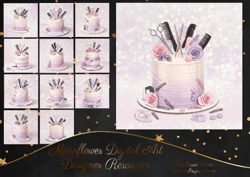 Cake For The Hairdressers 
