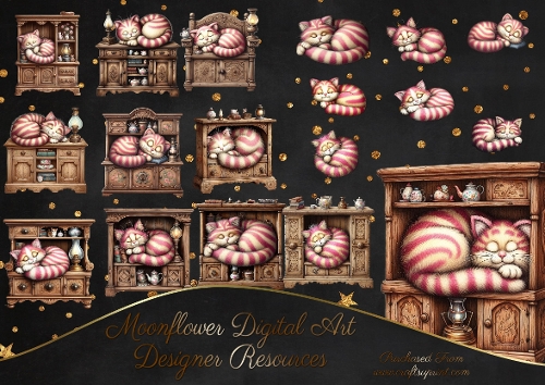Kitty Cabinet Clipart